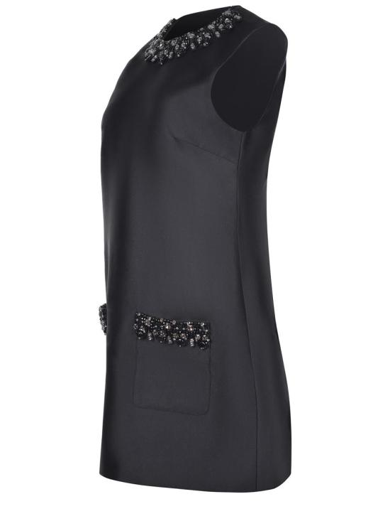 25FW 셀프 포트레이트 숏 원피스 AW25 061SBLACK Black - SELF PORTRAIT