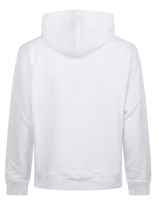 25FW 모스키노 후드 티셔츠 252ZZ1708 5228 WHITE - MOSCHINO