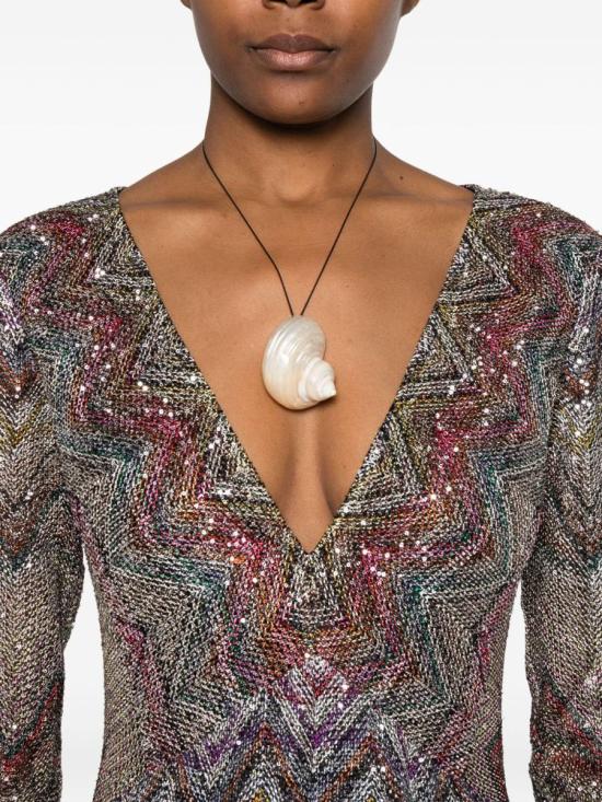 25FW 미소니 롱 원피스 DS25WG1MBC005ES4176 MULTICOLOUR - MISSONI