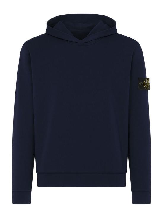 25FW 스톤 아일랜드 후드 티셔츠 K2S155100015S00B4V0020 BLUE