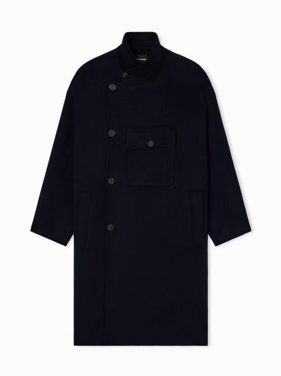 25FW 엠포리오 아르마니 코트 EM004191AF18229UB118 BLUE