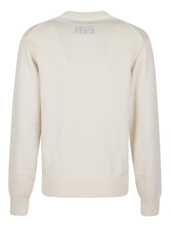 25FW 겐조 스웨터 FF62PU7233LI WHITE - KENZO