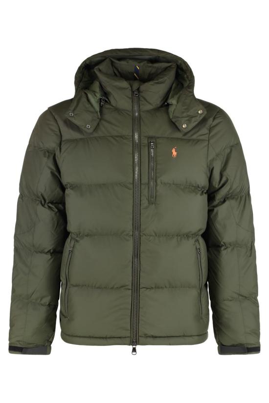 25FW 폴로 랄프로렌 고햄 다운 재킷 710968278 002 GREEN