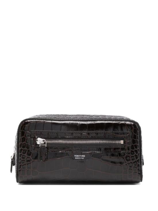 25FW 톰포드 클러치/파우치 Y0356LCL439S1B087 BROWN