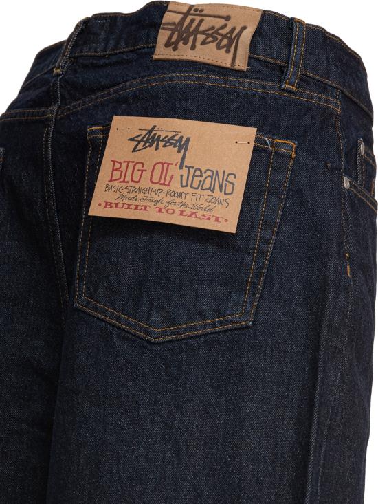 25FW 스투시 숏팬츠 112296T0737 RINSED INDIGO Blue - STUSSY