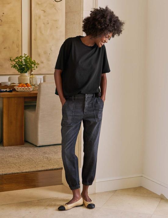  프랭크 앤 에일린 데님 팬츠 프랭크 & 아일린 제임슨 데님 조거 - FRANK & EILEEN