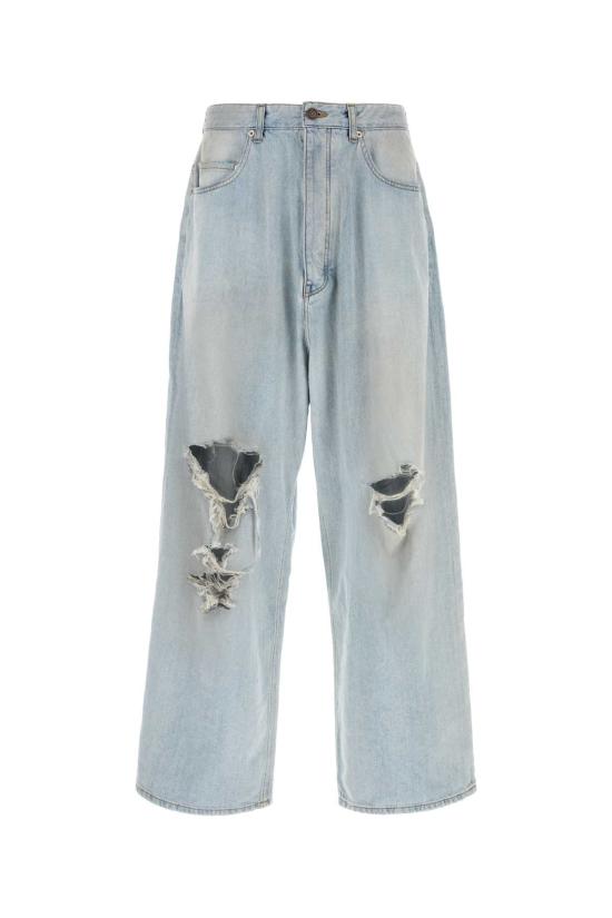 25FW 발렌시아가 데님 팬츠 849948TTWA3 4200 Light Blue