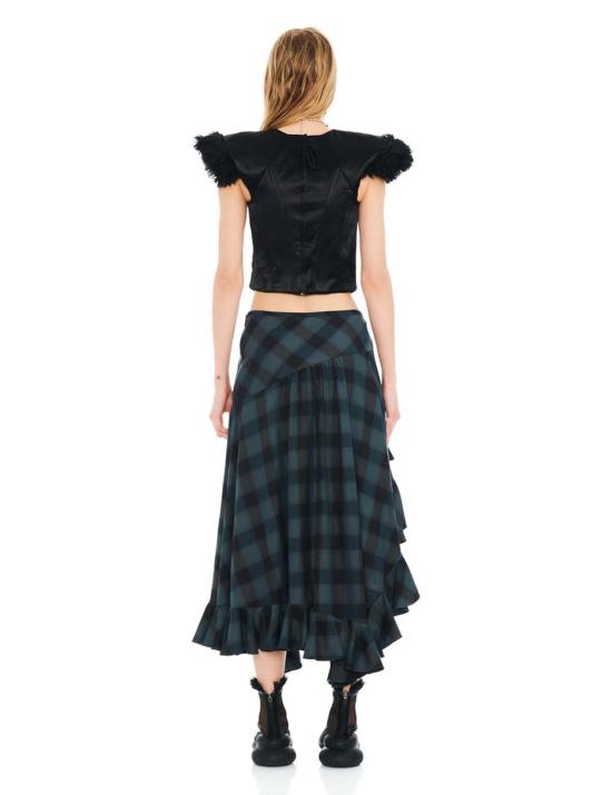  콜리나 스트라다 롱 스커트 플로리스트 스커트 - COLLINA STRADA