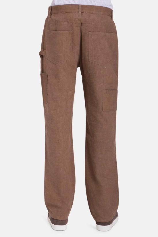  블루&크림 스트레이트 팬츠 카펜터 - BLUE&CREAM