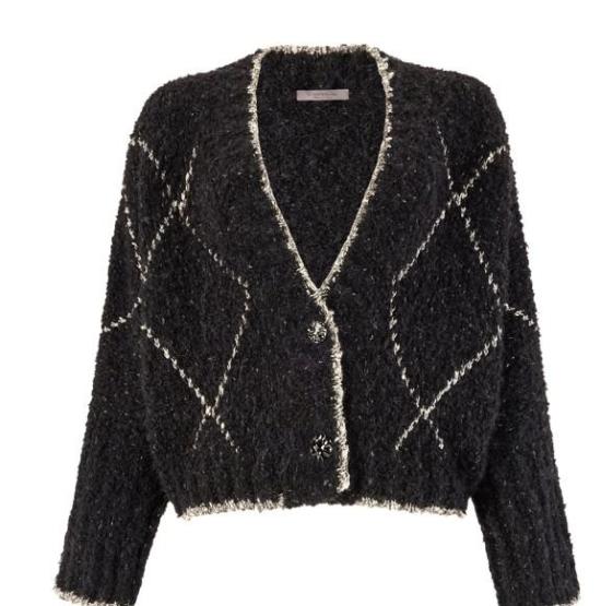 25FW 디익스테리어 가디건 61481 2NERO Black