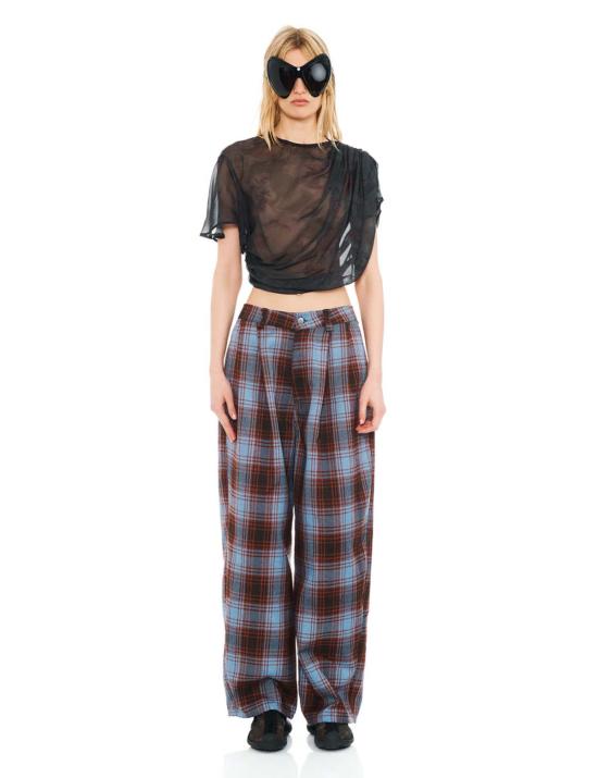  콜리나 스트라다 팔라초 팬츠 Collina Strada 버슬 캐치플라이