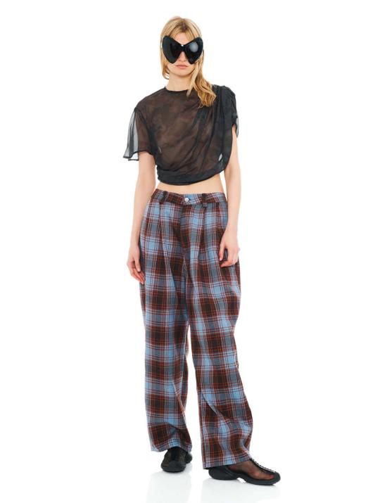  콜리나 스트라다 팬츠 Collina Strada 버슬 캐치플라이 - COLLINA STRADA