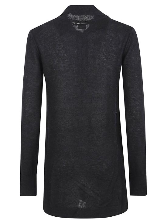 25FW 핑코 가디건 105762 A2UN Z99 NERO LIMOUSINE BLACK - PINKO