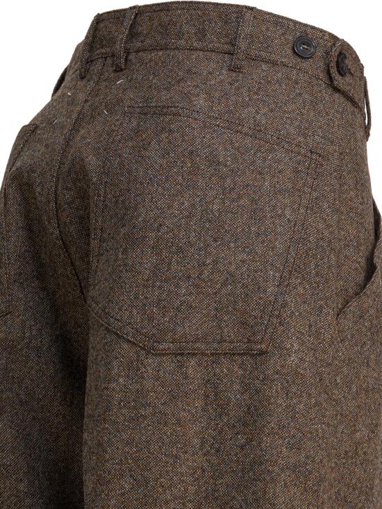 25FW 마르지엘라 스트레이트 팬츠 S67KA0074M35569141M Brown - MAISON MARGIELA