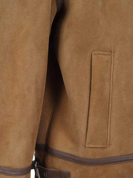 25FW 돈답 케이프 UJ971 PL0640UXXX 430 CARAMELLO BROWN - DONDUP