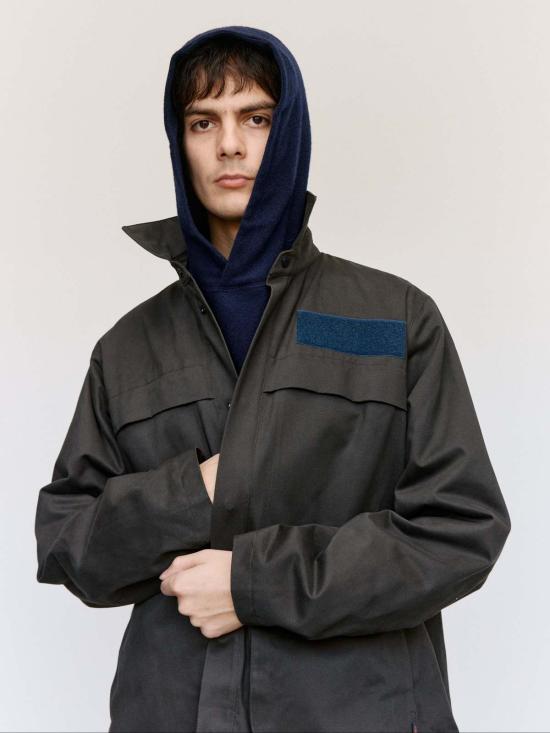  쥐알텐케이 자켓 Gr10 K 웜 코튼 알파 오버셔츠 - GR10K