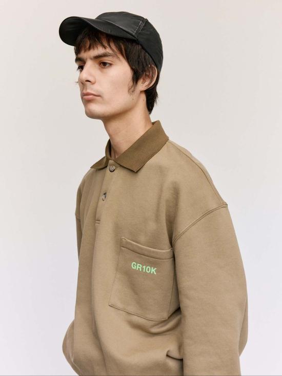  쥐알텐케이 폴로 티셔츠 Gr10 K 코냑 코튼 코테럴 폴로 - GR10K
