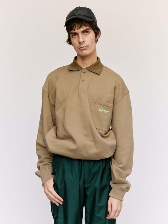  쥐알텐케이 폴로 티셔츠 Gr10 K 코냑 코튼 코테럴 폴로