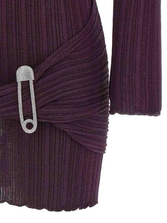  쥬세페 디 모라비토 미디 스커트 05FWKND3390535720 Purple - GIUSEPPE DI MORABITO