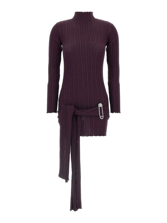  쥬세페 디 모라비토 미디 스커트 05FWKND3390535720 Purple