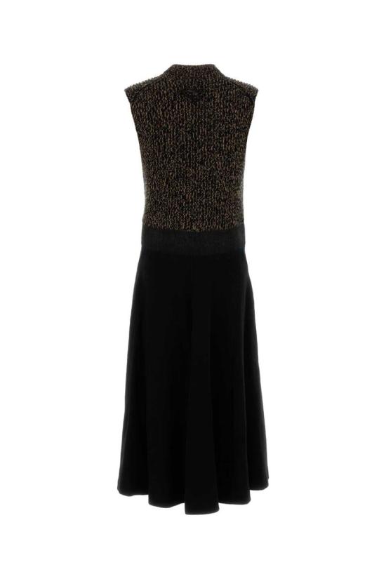 25FW 프라다 미디 원피스 P3Q20RSOOO17Z6 F0002 MULTICOLOURED - PRADA