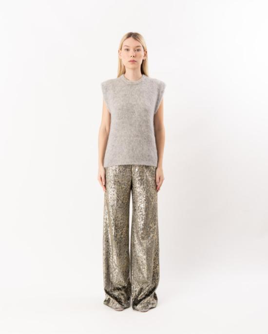  포르테포르테 베스트 포르테 포르테 슬리브리스 오버사이즈  펄 - FORTE FORTE