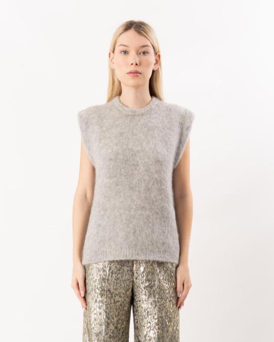  포르테포르테 베스트 포르테 포르테 슬리브리스 오버사이즈  펄 - FORTE FORTE