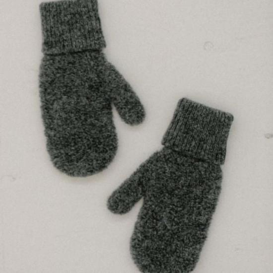  베어 니트웨어 장갑 알파카 부클 - BARE KNITWEAR