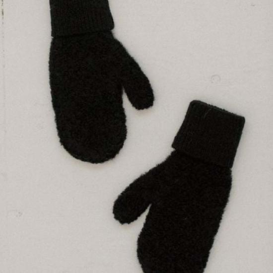  베어 니트웨어 장갑 알파카 부클 - BARE KNITWEAR