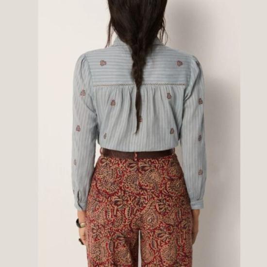  메종 호텔 스트레이트 팬츠 지미 팬츠 번트 러셋 - MAISON HOTEL