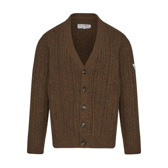 25FW MM6 메종마르지엘라 스웨터 M13195 S62HP0039 143 BROWN