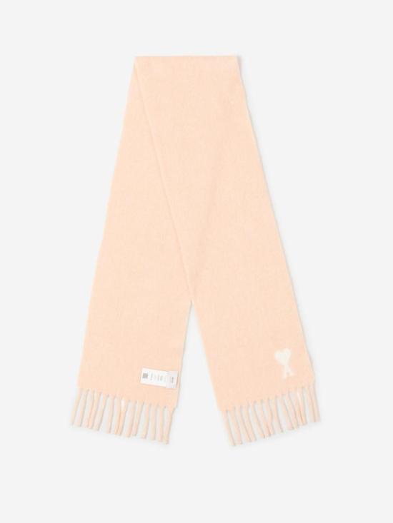 25FW 아미 머플러/스카프 H25USF673 AW0004 680POWDER Pink - AMI
