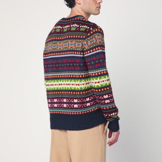 25FW 폴로 랄프로렌 스웨터 710970655001CO R POLOR NC BLUE - POLO RALPH LAUREN