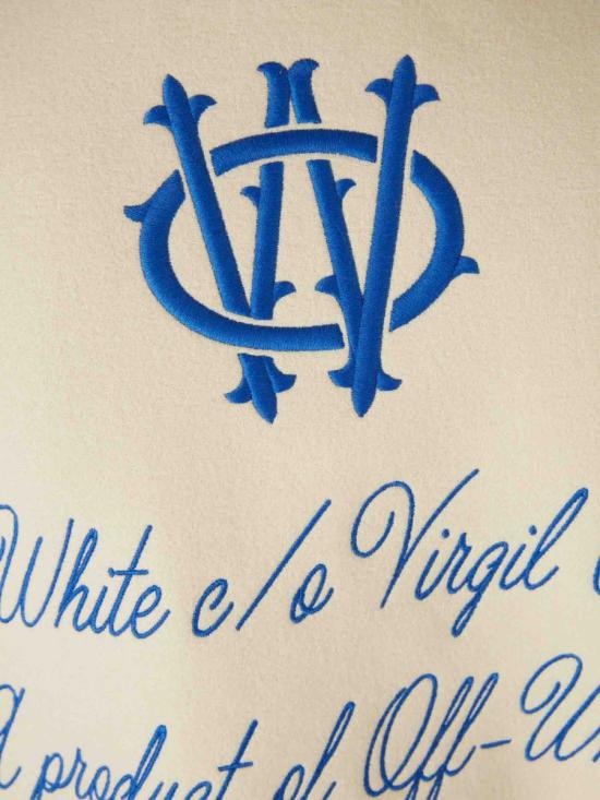 25FW 오프화이트 봄버 자켓 MEH053F5F0041746 277FROZEN DEW Beige - OFF WHITE