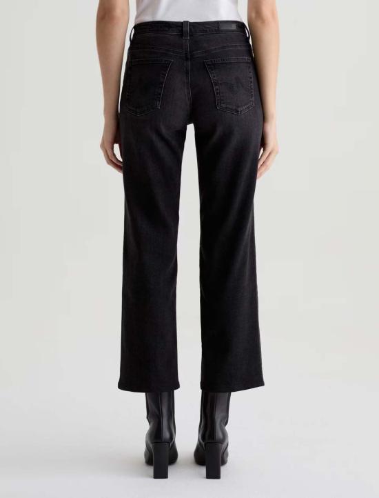  아드리아노 골드슈미드 데님 팬츠 Ag Jeans Brinley 미드 라이즈 스트레이트 진 - ADRIANO GOLDSCHMIED