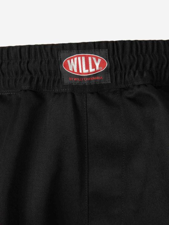 25FW 윌리 차바리아 숏팬츠 WCBTM0065 001BLACK Black - WILLY CHAVARRIA