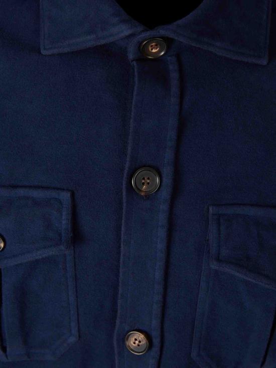 25FW 빈센조 디 루기에로 자켓 OSLO CON TASCHE 4BLU NAVY BLUE - VINCENZO DI RUGGIERO