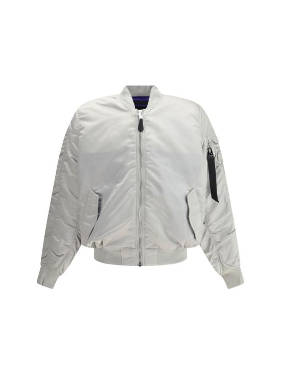 25FW 알파 봄버 자켓 146115UVNEWMA1 319354 SILVER