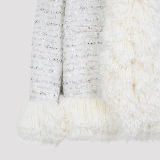 25FW 지암바티스타 발리 코트 25FWPVCA8062 04LIN M015 IVORY - GIAMBATTISTA VALLI