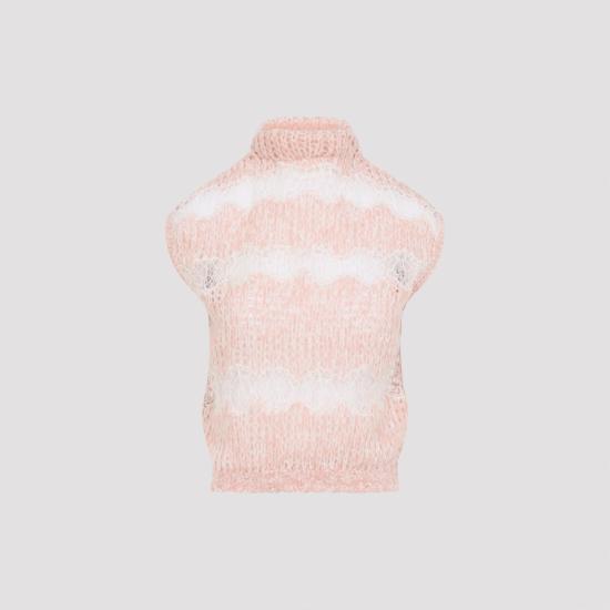 25FW 지암바티스타 발리 민소매 티셔츠 25FWPVCM0M10 15WCA M410 ROSE MULTI - GIAMBATTISTA VALLI