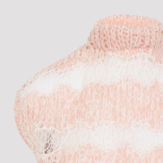 25FW 지암바티스타 발리 민소매 티셔츠 25FWPVCM0M10 15WCA M410 ROSE MULTI - GIAMBATTISTA VALLI