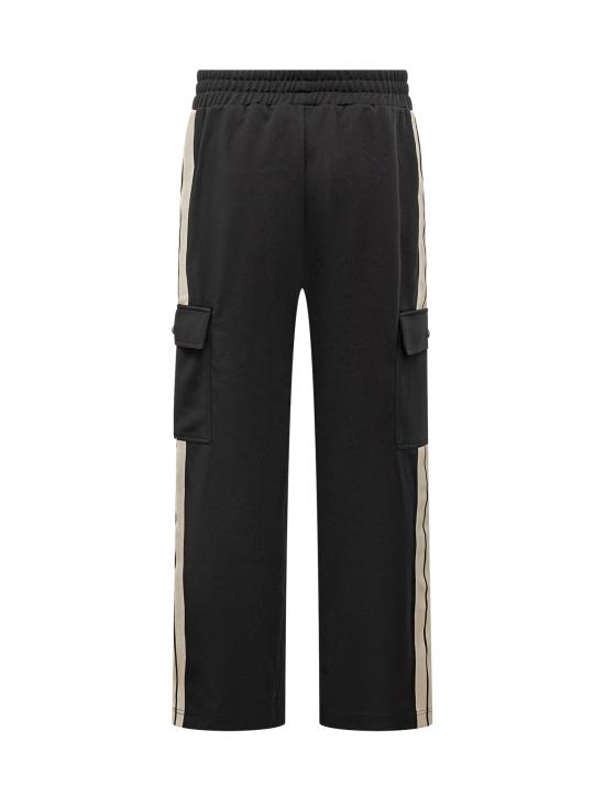 25FW 팜앤젤스 스트레이트 팬츠 PMCJ04BF25FAB001 1003 BLACK - PALM ANGELS