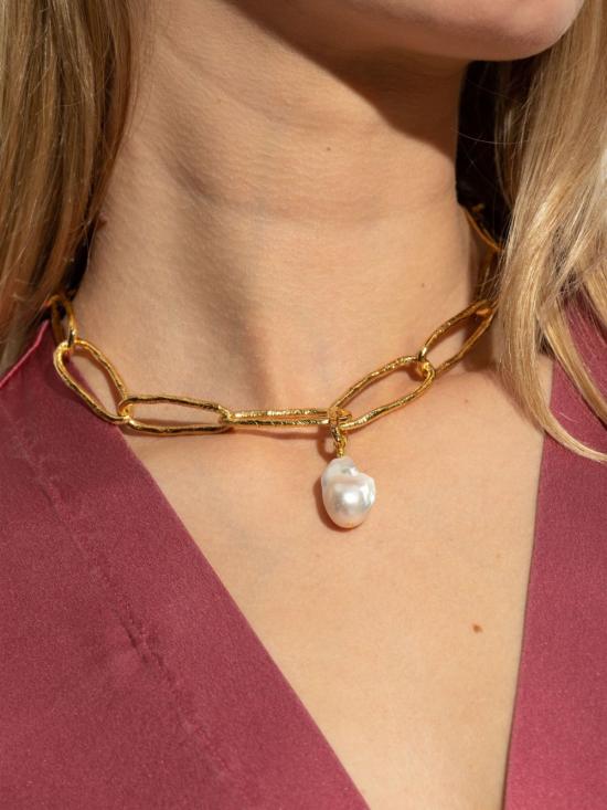 25FW 포르테포르테 목걸이/팬던트 14172 MYJEWELORO Golden - FORTE FORTE