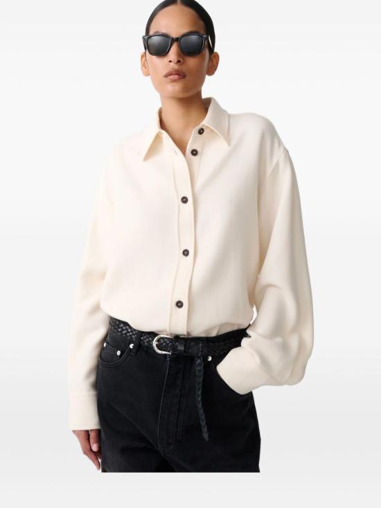 25FW 스튜디오 니콜슨 셔츠 SANTINISNW 1606CHALK White - STUDIO NICHOLSON