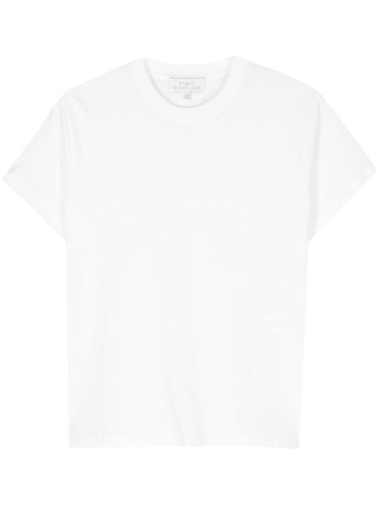 25FW 스튜디오 니콜슨 반팔 티셔츠 MARINESNW 1619OFFWHITE White