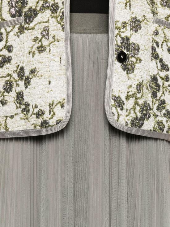 25FW 포르테포르테 미디 스커트 14396 MYSKIRTSTONE Grey - FORTE FORTE