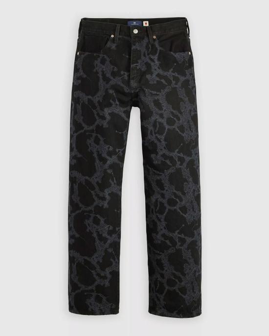  리바이스 데님 팬츠 블루 탭 마커 루즈 진 - LEVI'S