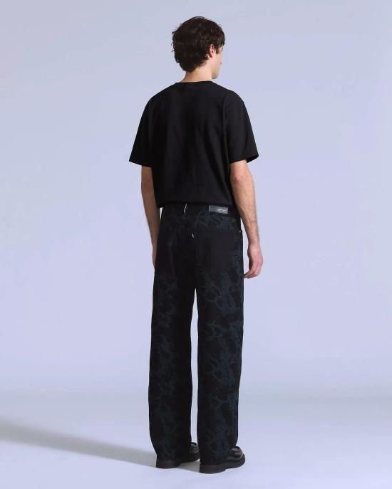  리바이스 데님 팬츠 블루 탭 마커 루즈 진 - LEVI'S