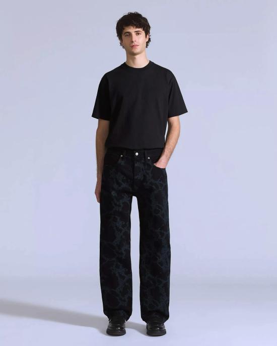  리바이스 데님 팬츠 블루 탭 마커 루즈 진 - LEVI'S