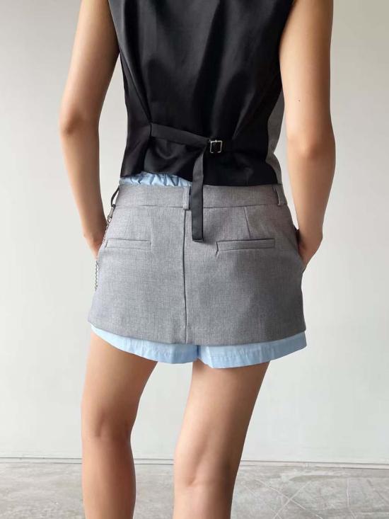  더 엔케이씨 스토어 숏 스커트 Nkc 스토어 럼블 스커트 - The NKC Store